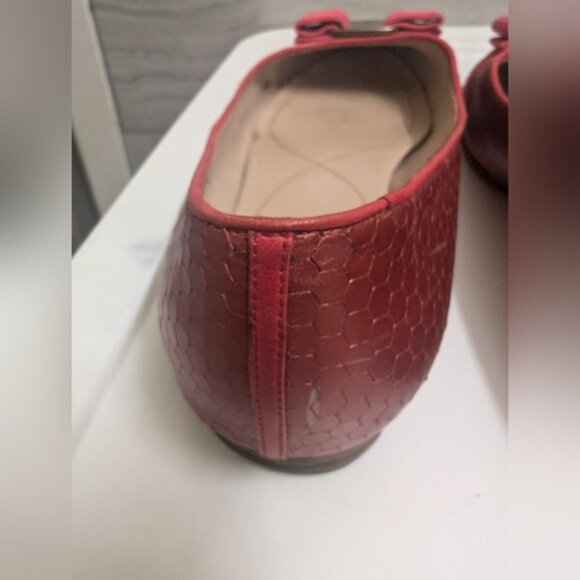 Salvatore Ferragamo Light Red/Pink Flats US 9 - Picture 12 of 16
